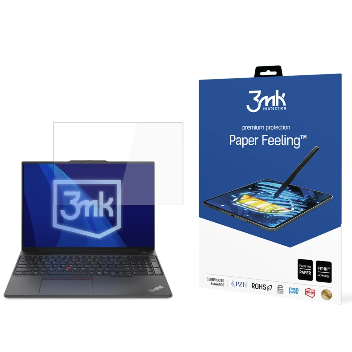 Lenovo ThinkPad P16s Gen 4 - up to 17" 3mk Paper Feeling