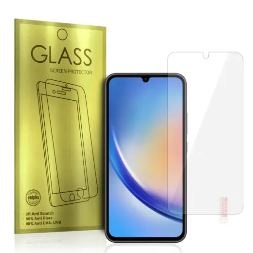 Gold aizsargstikls telefona ekrānam Galaxy A34