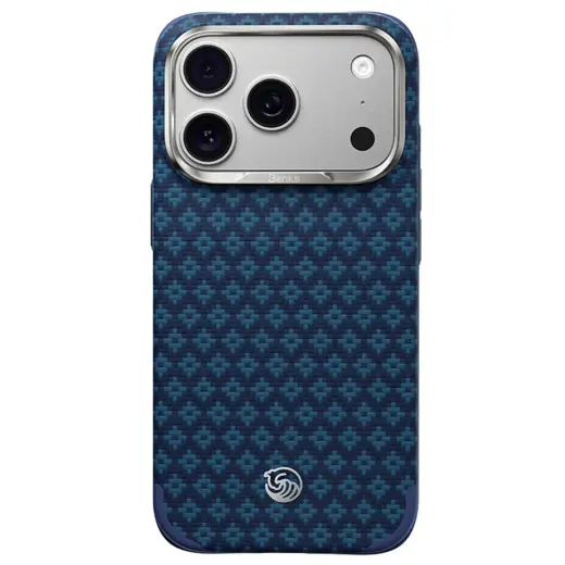 Benks Armor Grid Edge X9 Kevlar Metal Frame telefoni ümbris iPhone 18 Pro Max | iPhone 17 Pro Max sinine