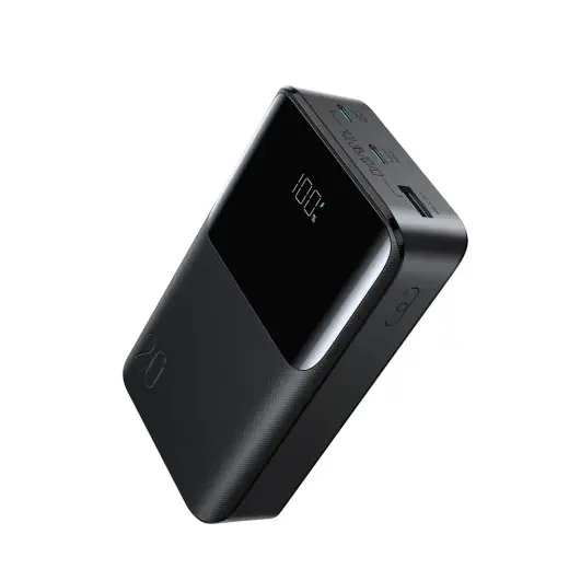 Joyroom JR-QP192 Star Series Mini ārējais akumulators (powerbank) | 20 000 mAh | 22.5W | USB-A, USB-C | LED ekrāns | melns