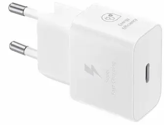 Samsung EP-T2510 tīkla lādētājs | 25W | USB-C | USB-C uz USB-C vads komplektā | balts