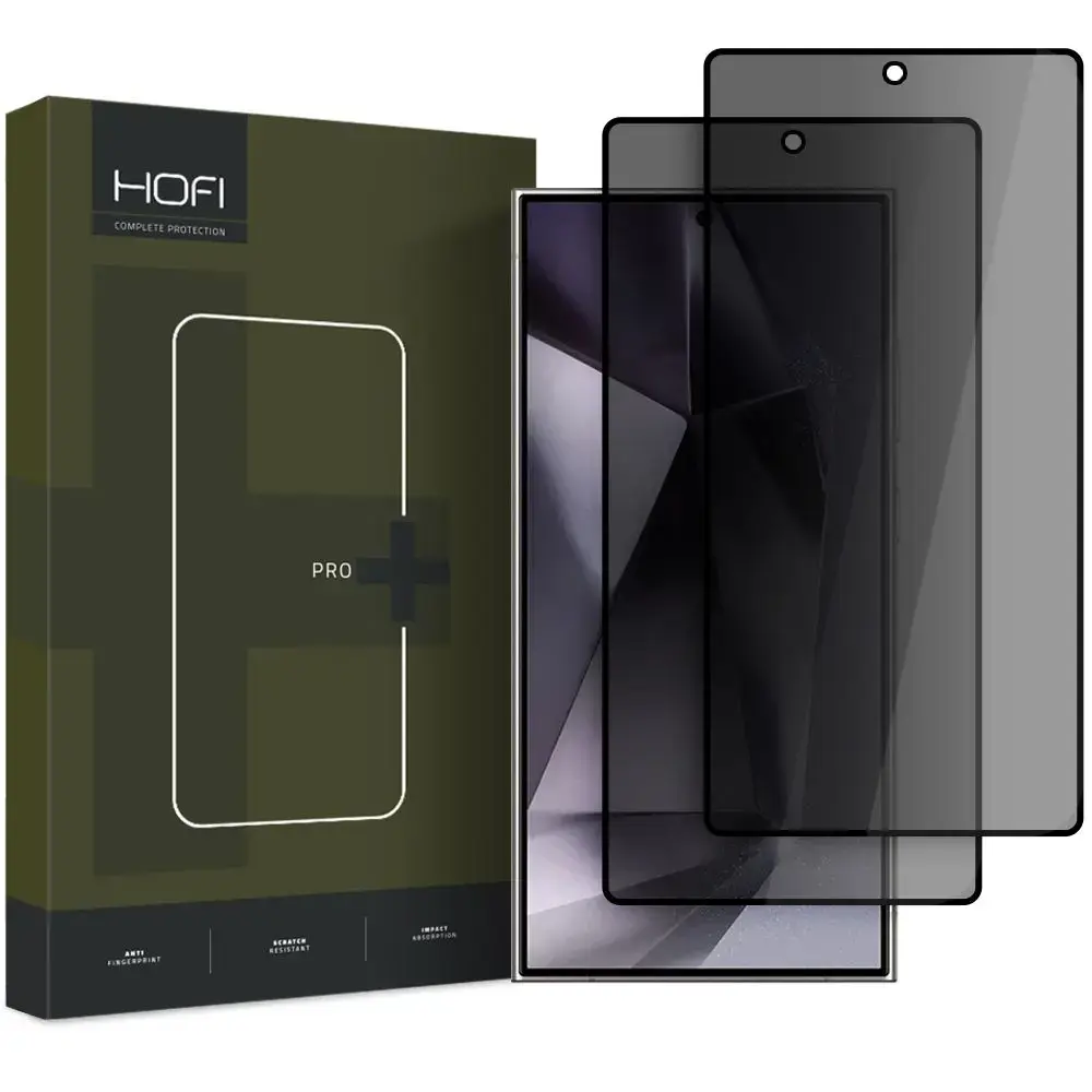 HOFI ANTI SPY aizsargstikls telefonam Samsung Galaxy S25 Ultra (privātuma efekts)