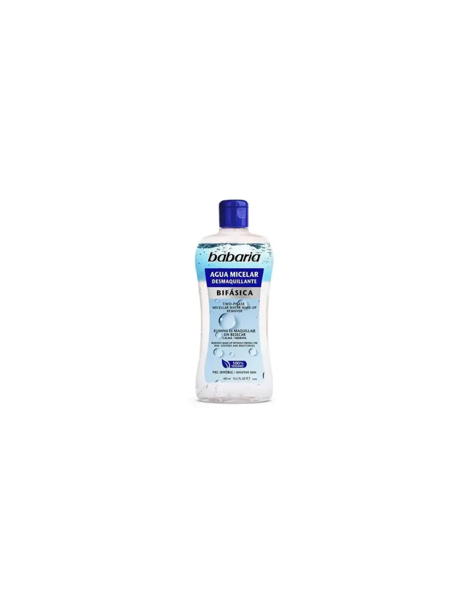 BABARIA FACIAL AGUA MICELAR BIFASICA 400 ML