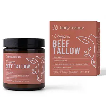 Body Restore Whipped Beef Tallow Body Cream ( Pomeranč a Grep ) - Tělový krém 71.0g