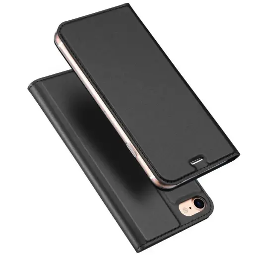 Dux Ducis Skin Pro knyginio tipo telefono dėklas Samsung Galaxy A15 5G (A156) juodas
