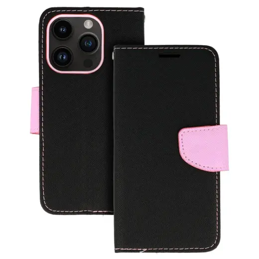 Fancy Case for Samsung Galaxy S21 Ultra black-pink