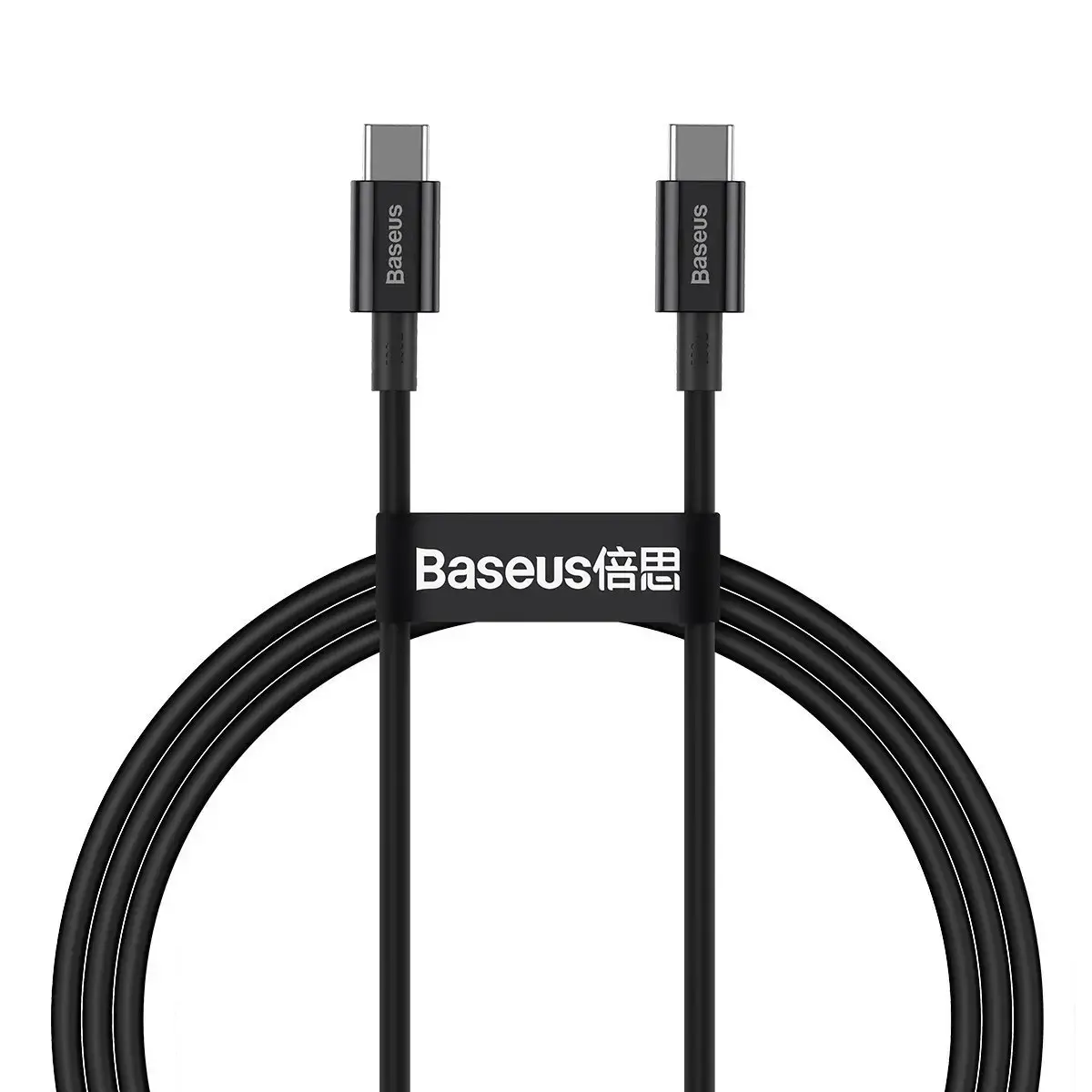 Baseus Superior Series data transfer and charging cable | USB-C to USB-C | 100W | 1m | black