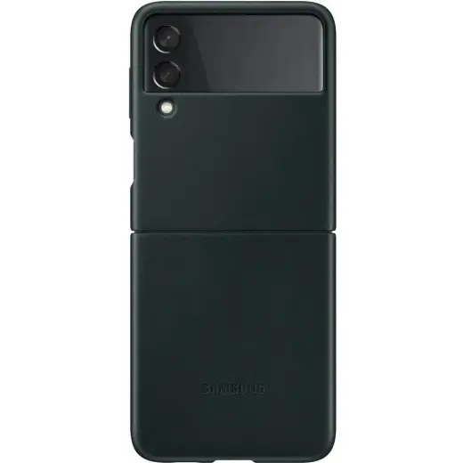 Samsung EF-VF711LGE кожаный чехол для телефона Samsung Galaxy Z Flip 3 (F711) зелёный