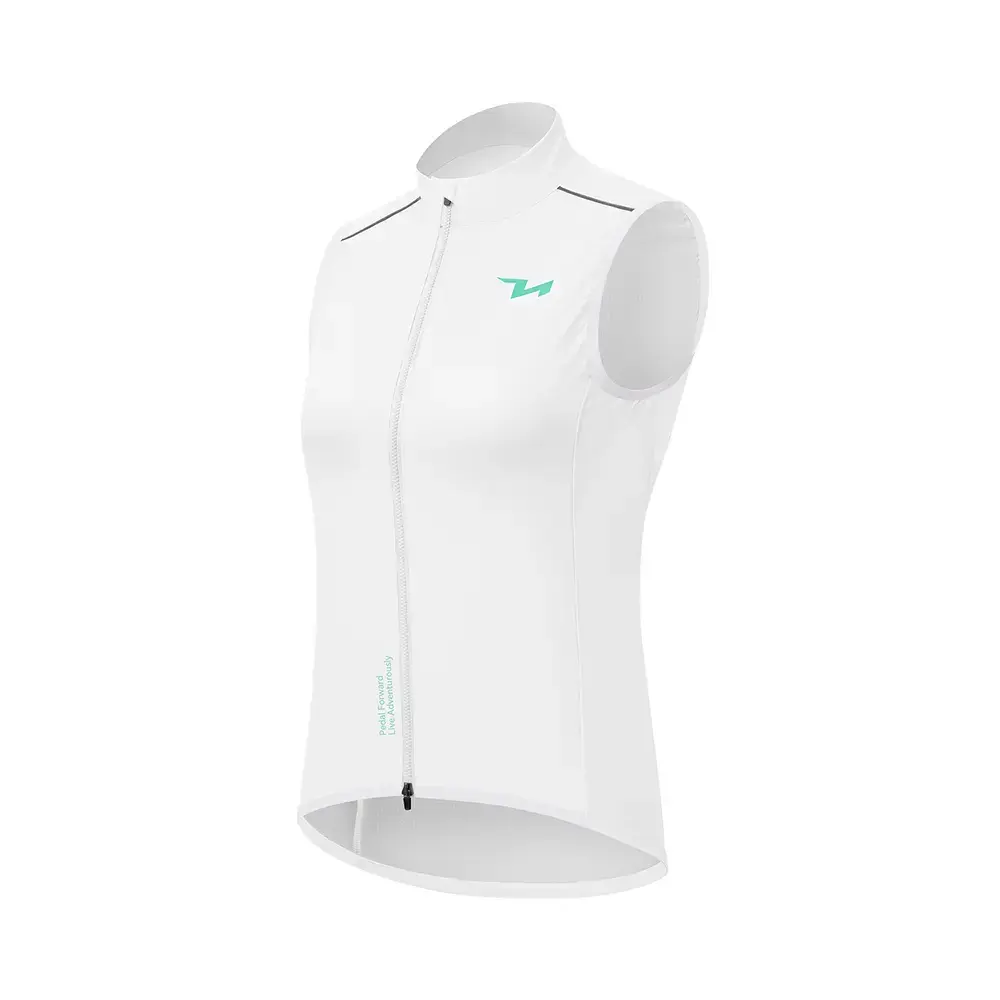 Rockbros MJ008 TVI Women's Cycling Vest Windproof S - White