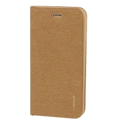 Vennus Book Case with frame for Samsung Galaxy S24 Ultra gold