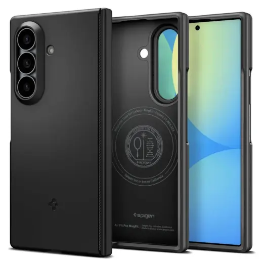 Spigen Air Fit Pro telefono dėklas su MagSafe palaikymu Samsung Galaxy Z Fold 8 Ultra (F976) juodas