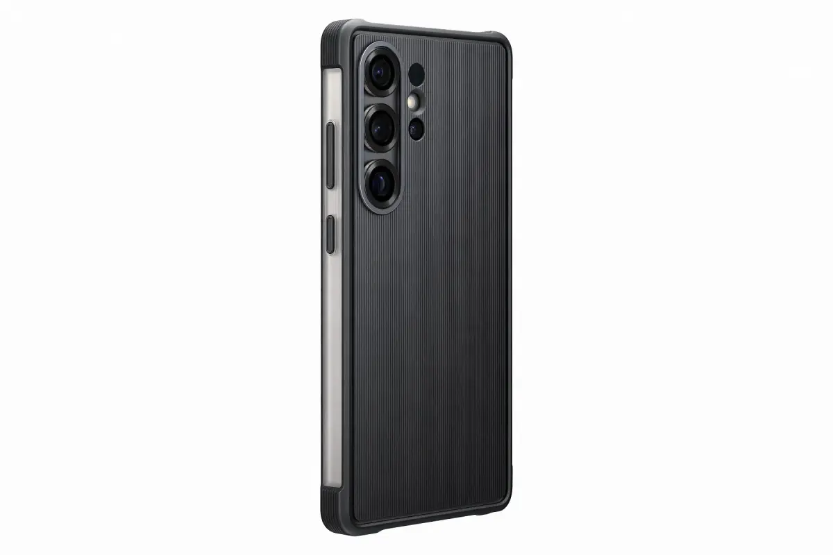 Samsung EF-RS938CBE Rugged phone case for Samsung Galaxy S25 Ultra (S938) black (Damaged Package)