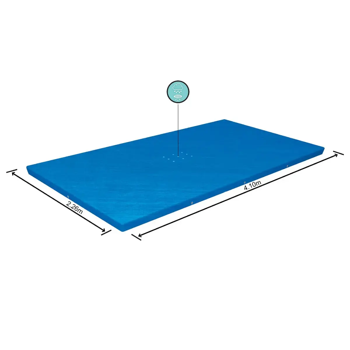 Baseins pārsegs 4.00m x 2.11m