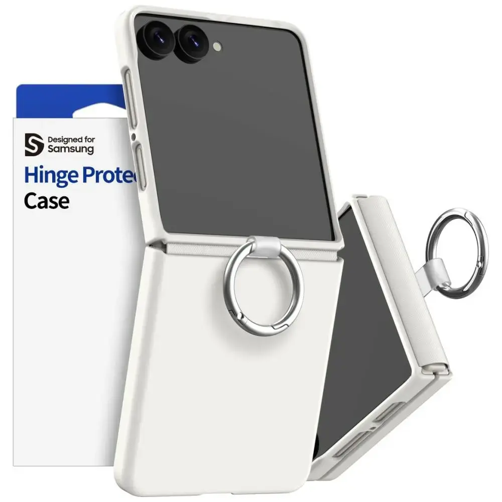 Araree Aero Flex R telefono dėklas Samsung Galaxy Z Flip 8 (F776) baltas