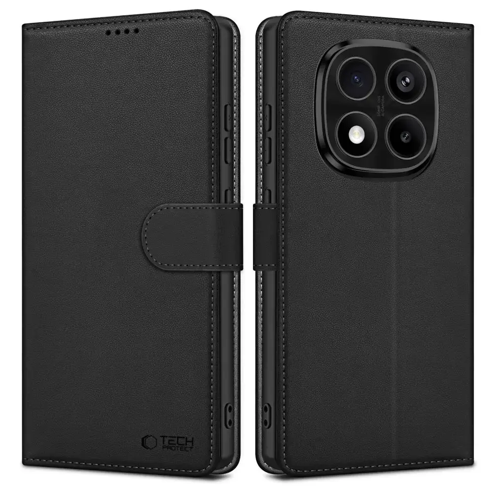 TECH-PROTECT WALLET XIAOMI REDMI NOTE 14 PRO 5G | PRO+ PLUS 5G | POCO X7 5G MATTE BLACK