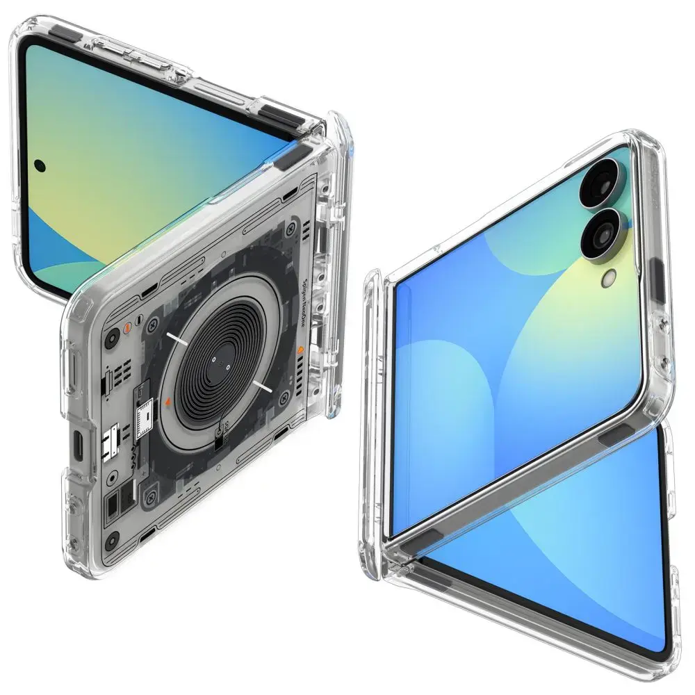 Spigen Ultra Hybrid Pro telefono dėklas su MagSafe palaikymu Samsung Galaxy Z Flip 8 (F776)