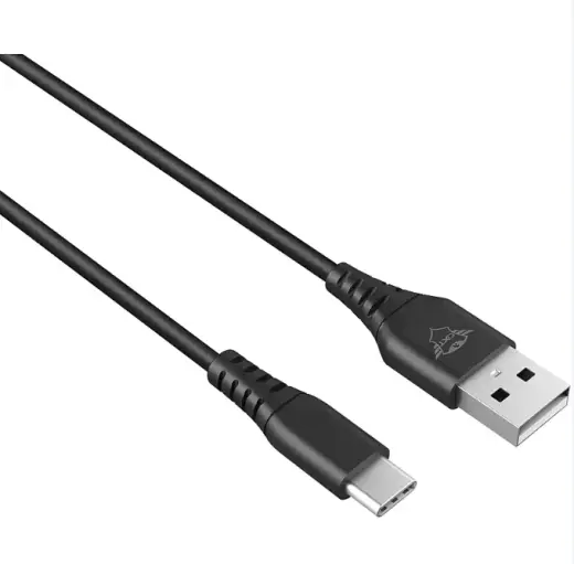 Trust GXT 226 PS5 andmeedastus- ja laadimiskaabel | USB-A - USB-C | 3m | must