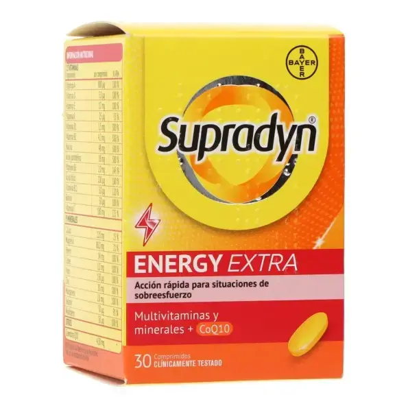 Supradyn Energy Extra 30 tabletes
