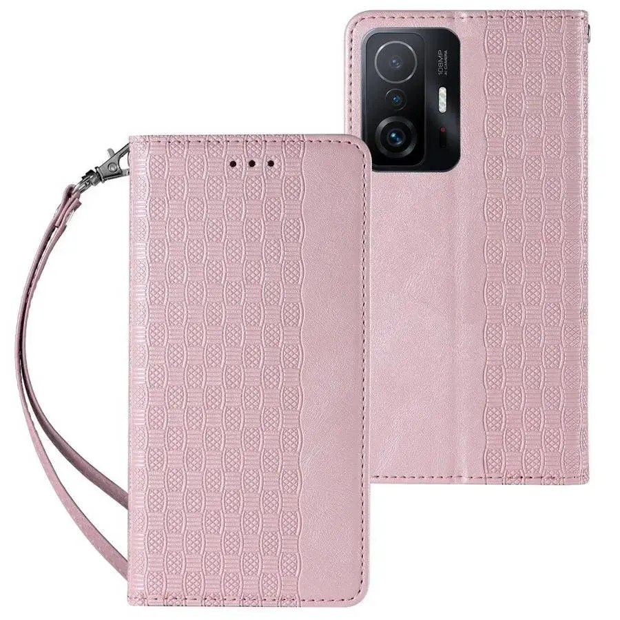 Fusion Magnet telefoni ümbris rihmaga Samsung Galaxy A23 5G (A236) roosa