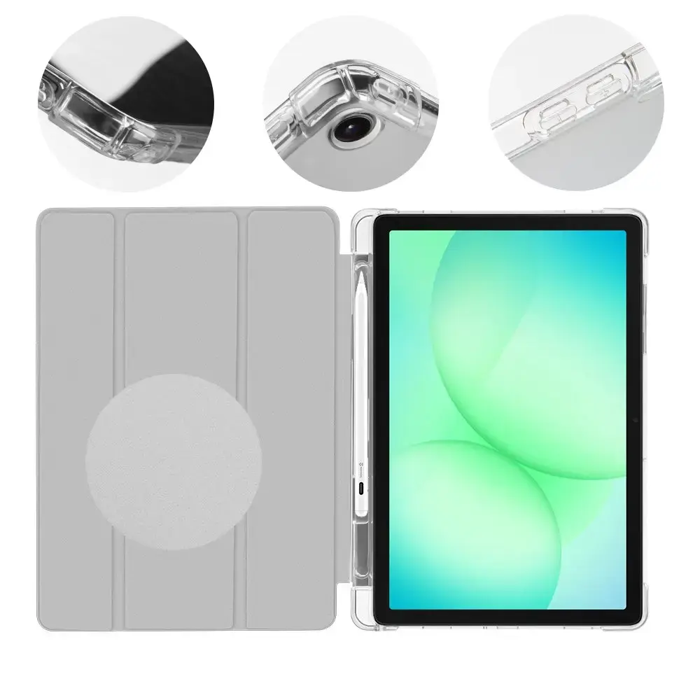 Obal:Me MistyTab tablet case Galaxy Tab A11+ gray