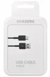 Samsung datu pārraides un uzlādes vads | USB-C | 1m | melns