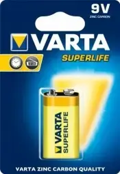 Baterija Varta 9V SuperLife 