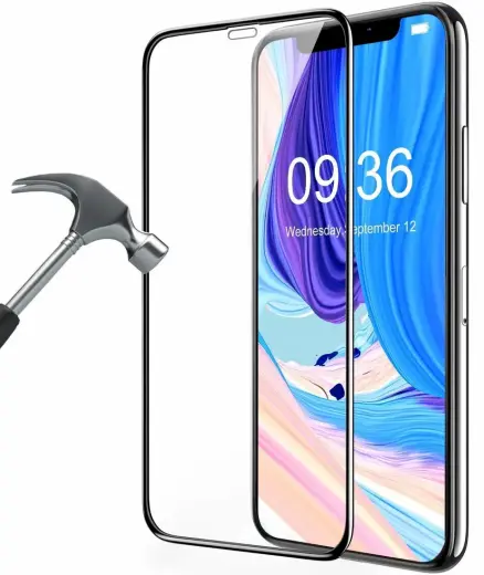 9D tempered glass for phone iPhone XR | iPhone 11 with applicator