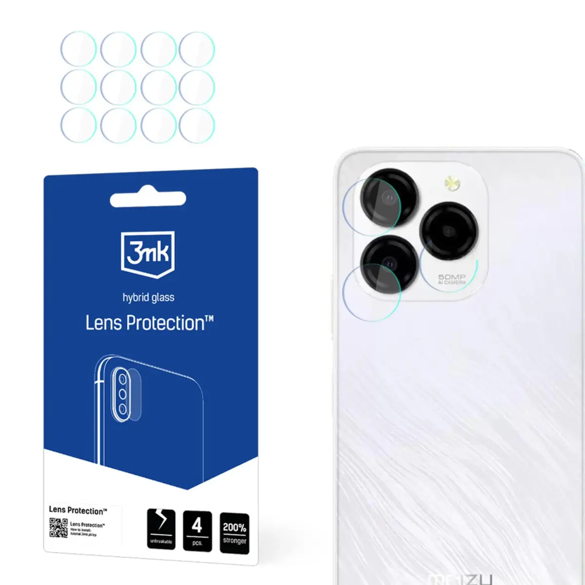 Meizu Note 21 - 3mk Lens Protection