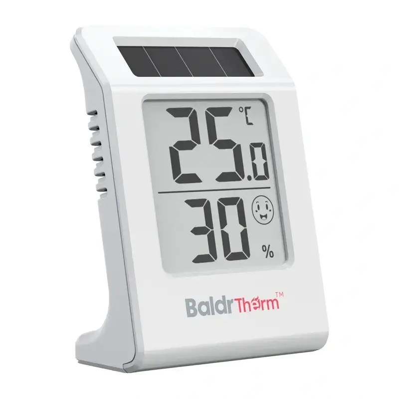 BALDRTHERM E0587TH Solar-Powered Thermohygrometer