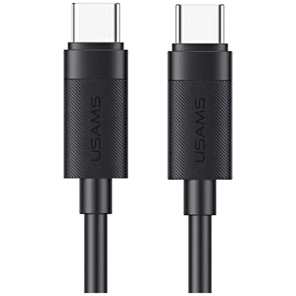 USAMS U94 data transfer and charging cable | USB-C to USB-C | 60W | 1m | black
