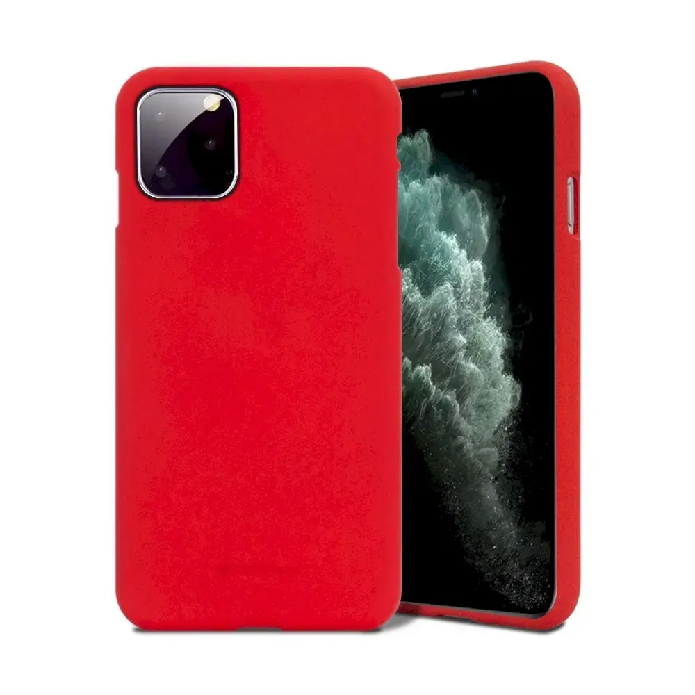 Mercury Silicone чехол для телефона iPhone 12 Pro Max красный