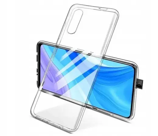 Fusion Ultra Back Case 1 mm Izturīgs Silikona Aizsargapvalks Priekš Huawei P Smart Pro 2019 Caurspīdīgs