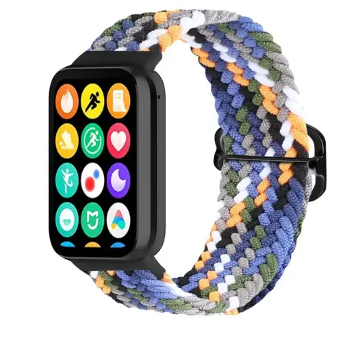 Telcon Braided nutikella rihm Xiaomi Mi Band 8 Pro jaoks | nailonist | sinine