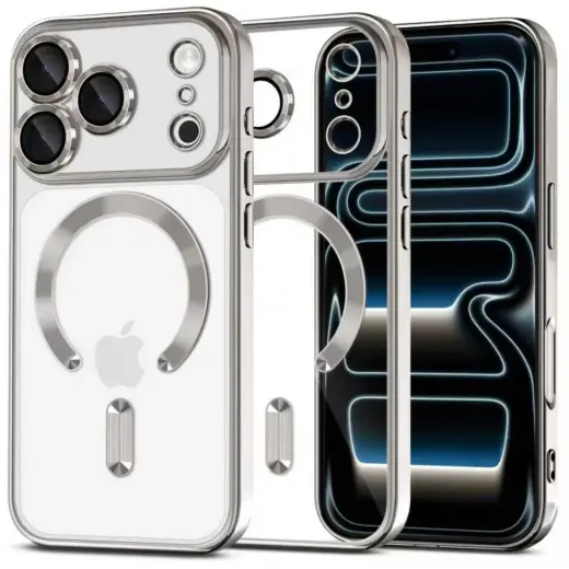 TECH-PROTECT MAGFLEX MAGSAFE IPHONE 17 PRO SHINY SILVER
