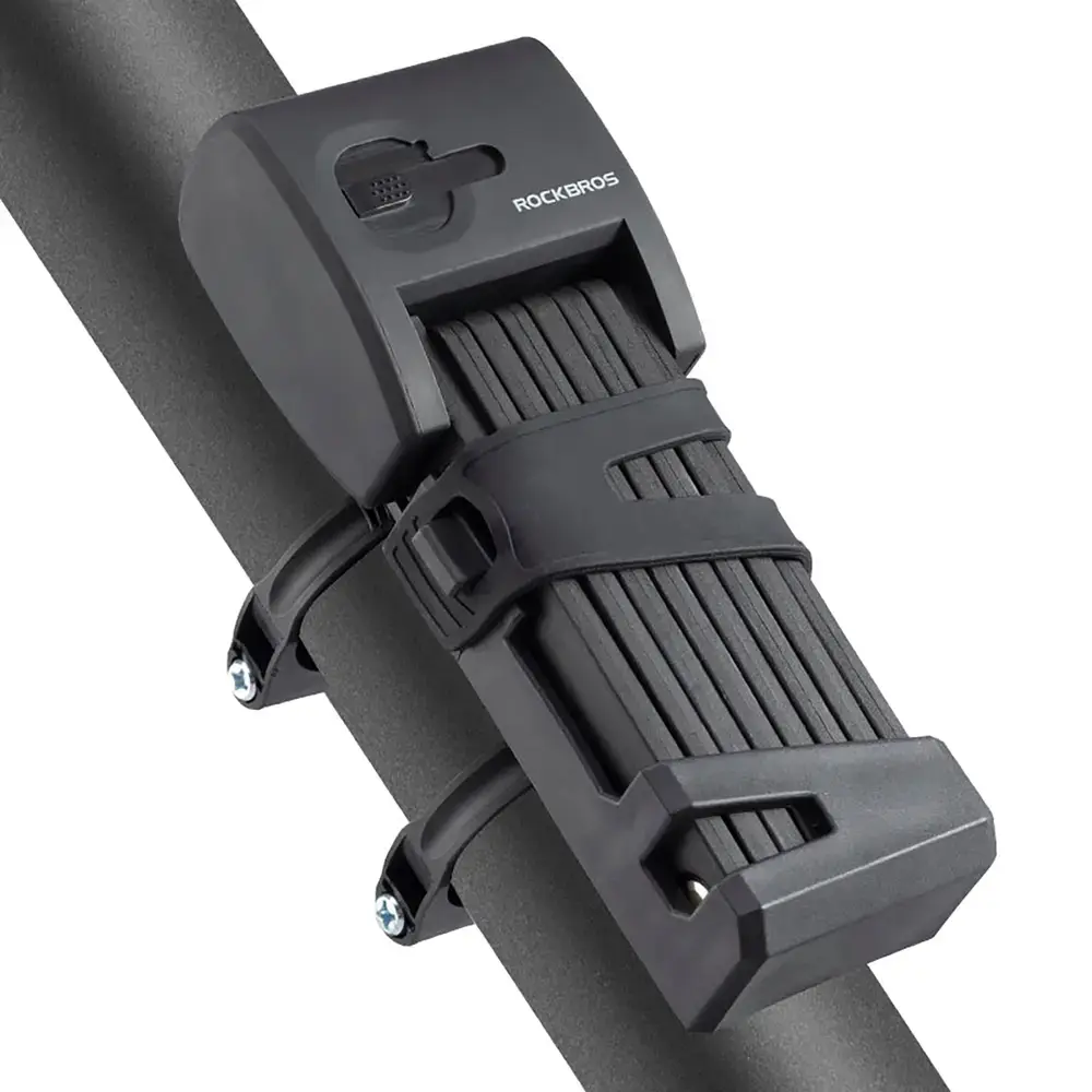 Rockbros 32210826001 Fingerprint Bike Lock - Black