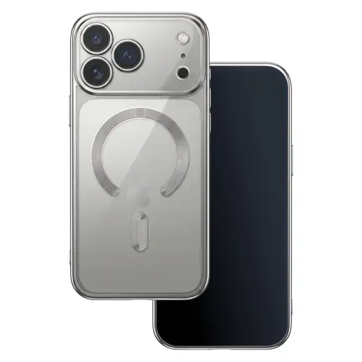 Color Chrome Mag case for iPhone 17 Pro 6,3" / 18 Pro 6,3" silver