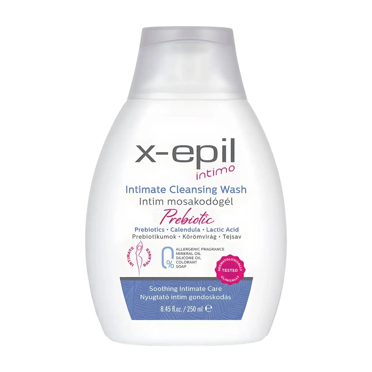X-Epil, Intimate Cleansing Wash Probiotic, Intimate Wash Gel, 250 ml