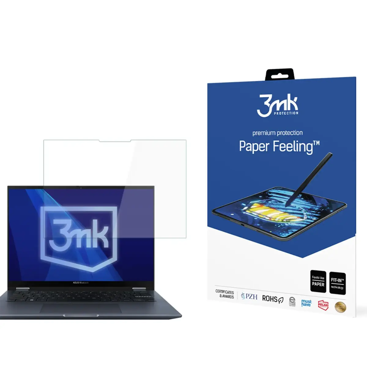 Asus Vivobook S 14 Flip TP3402 - up to 15" 3mk Paper Feeling