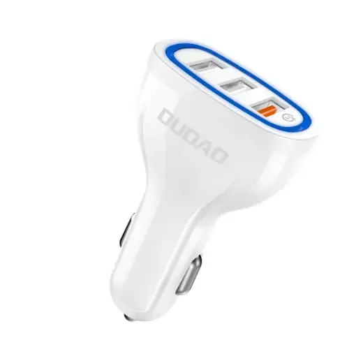 Dudao R7S auto lādētājs | 18W | QC | USB-A | balts