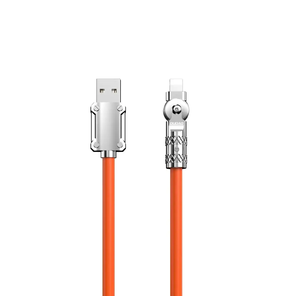 Dudao L24AL datu pārraides un uzlādes vads | USB-A uz Lightning | 30W | 1m | oranžs