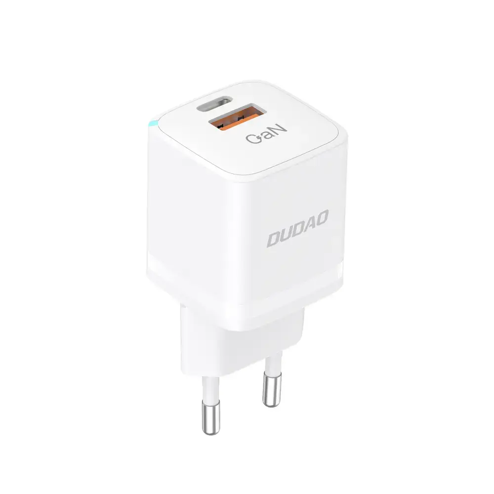 Зарядное устройство Dudao A13Pro | 33W | GaN, PPS | USB-C, USB-A | белое
