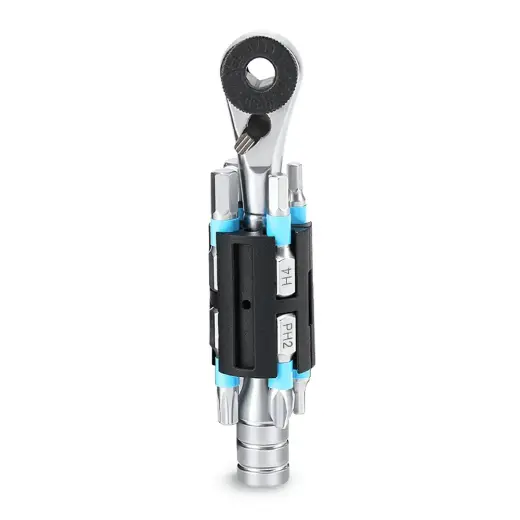 Rockbros TG-8601 Bicycle Multitool S2 Ratchet Cylindrical Housing - Black