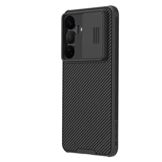 Nillkin CamShield PRO maciņš telefonam Samsung Galaxy S26+ melns (ar kameras aizsargu)