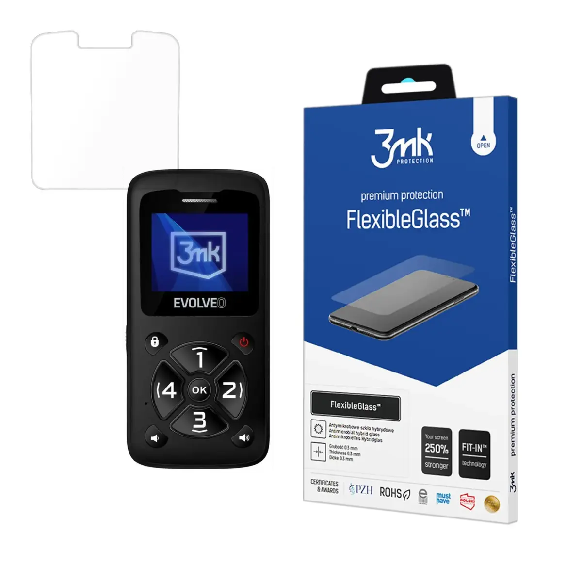 Evolveo EasyPhone ID - 3mk FlexibleGlass