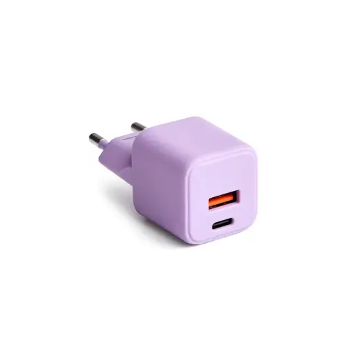 COLORUM CLS30-AC-09 зарядное устройство | 30W | PD | USB-A, USB-C | лавандовое