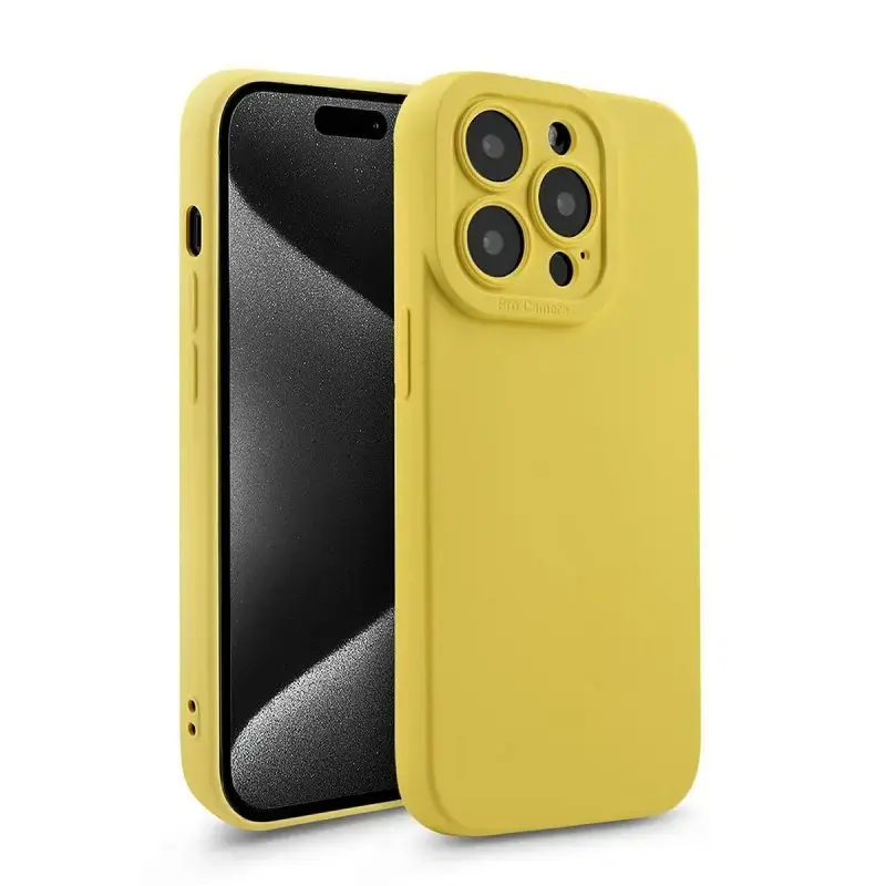 Fusion Softy protect telefoni ümbris iPhone 14 Pro Max kollane