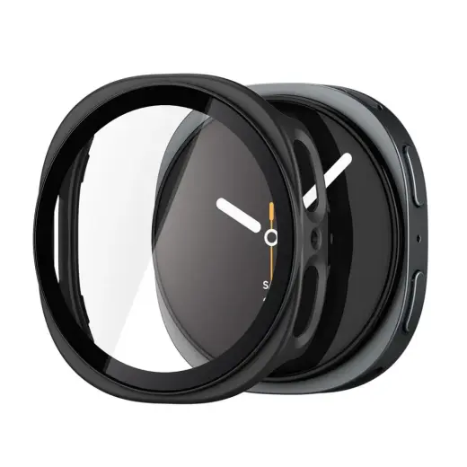 Spigen Thin Fit 360 viedpulksteņa maciņš (apvalks) priekš Samsung Galaxy Watch 8/9 (40 mm) | melns