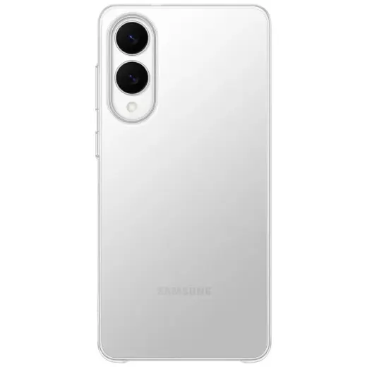 Samsung Clear Cover telefono dėklas, skirtas Samsung Galaxy S25 Edge, permatomas