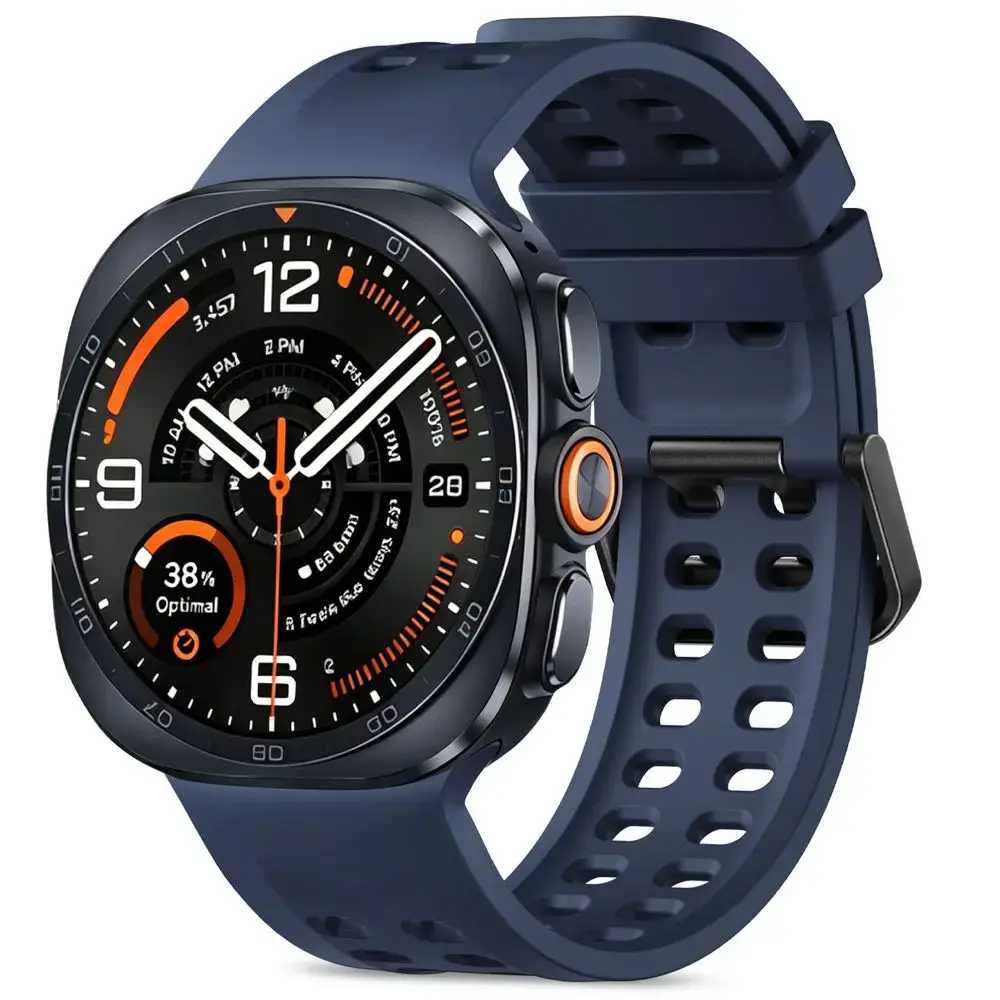 Tech-Protect Silicone Air smartwatch case for Samsung Galaxy Watch Ultra 1/2 (47 mm) | navy blue