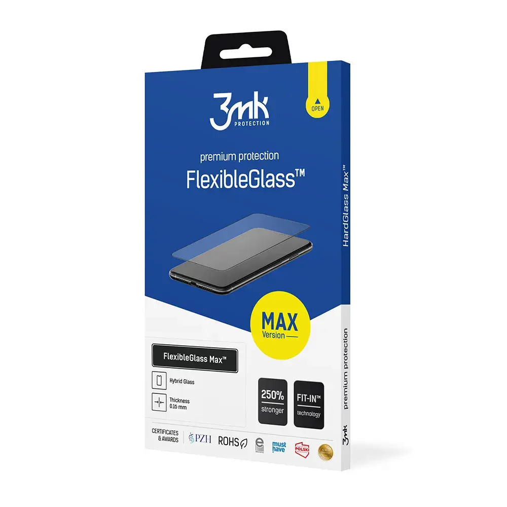 3mk FlexibleGlass Max™ aizsargstikls telefonam Samsung Galaxy S23 FE